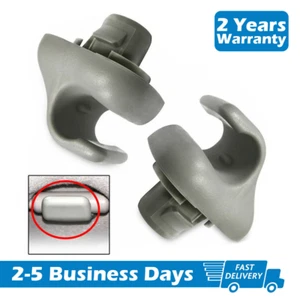 2xx Sun Visor Bracket Hook Clip Hanger Fit Honda Civic Accord Odyssey CR-V Grey - Bild 1 von 6