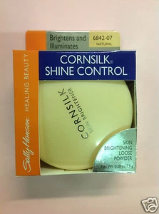SALLY HANSEN CORNSILK SHINE CONTROL SKIN BRIGHTENER LOOSE POWDER ( NATURAL ) NEW - Picture 1 of 1