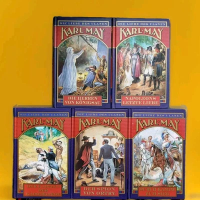 DIE LIEBE DES ULANEN Teil 1-5 komplett Karl May Weltbild Illustr. SAMMLEREDITION - Bild 1 von 4