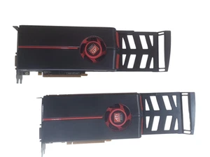 LOT OF 2:  ATI RADEON HD 5770 1GB PCIe x16 HDMI DISPLAYPORT DVI 7120184001G USED - Picture 1 of 3