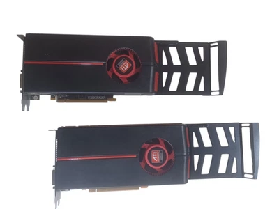 LOTE DE 2: ATI RADEON HD 5770 1GB PCIe x16 HDMI DISPLAYPORT DVI 7120184001G USADO Foto 1 de 3