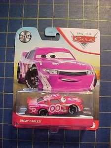 DISNEY PIXAR CARS JIMMY CABLES #00 INTERSECTION! PISTON CUP RACER!  NIP - Picture 1 of 3