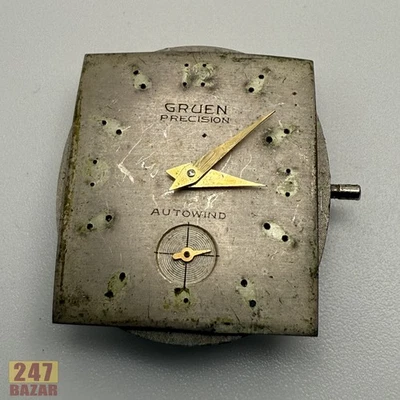 Gruen 480 Automatic Movement Balance not Good - Rotor Loose - AS IS PARTS Parts - Image 1 of 4