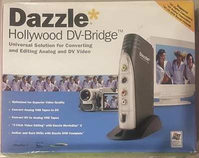 Dazzle DM-2200 Hollywood DV-Bridge Analógica para Conversão DV Ver Descrição - Imagem 1 de 4