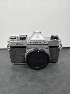 Pentax K1000 analoge Spiegelreflexkamera 35 mm Gehäuse guter Zustand funktioniert - Bild 1 von 10