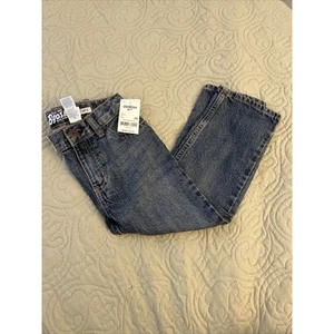 OshKosh B'Gosh Toddler Boys Jeans Medium Wash Blue Denim 5-Pocket Kids Size 4R - Picture 1 of 5