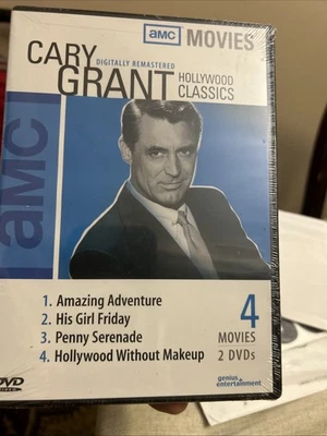 Фильмы AMC: Кэри Грант голливудская классика (набор из 2 DVD, 2004) 4 фильма - Изображение 1 из 4