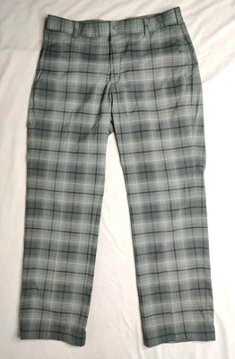 Pantalones Nike Para Hombre 34x32 Cuadros Golf Tour Rendimiento Dri-Fit Ventana Gris Foto 1 de 4