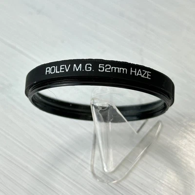 Rolev M.G. 52mm Haze Filter Japan EUC Screw Mount Vintage - Image 1 of 4