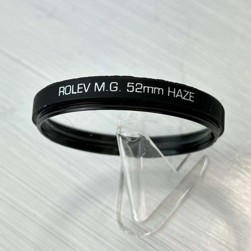 Rolev M.G. 52mm Haze Filter Japan EUC Screw Mount Vintage - Image 1 of 4