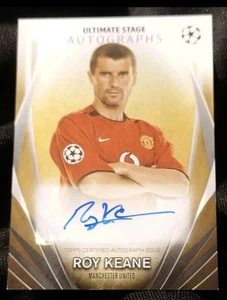 ROY KEANE AUTO /50 - TOPPS CHROME 2024 ULTIMATE STAGE AUTOGRAPH #USA-RK NM/MINT - Picture 1 of 2