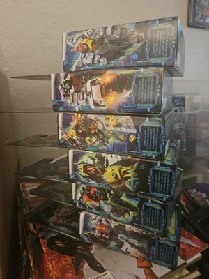 Transformers Legacy Evolution Core Class Dinobots Volcanicus Set Of 6. - Image 1 of 4