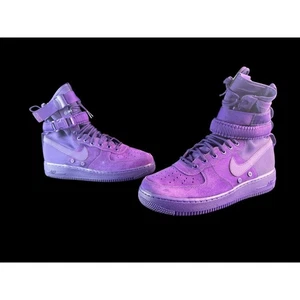 Nike SF AF1 864024 500 Court Purple Special Field Air Force 1 Boot Shoe Men 10.5 - Picture 1 of 17