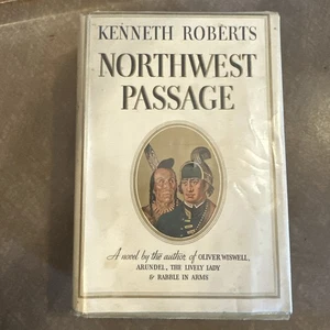 Northwest Passage By Kenneth Roberts Ex-lib 1937 Prop Of US Air Force Book - Picture 1 of 13