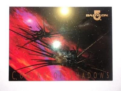 1996 BABYLON 5 - COMING OF SHADOWS CARD - ( 5 OF 9 )  FIRE WITH FIRE - Image 1 of 4