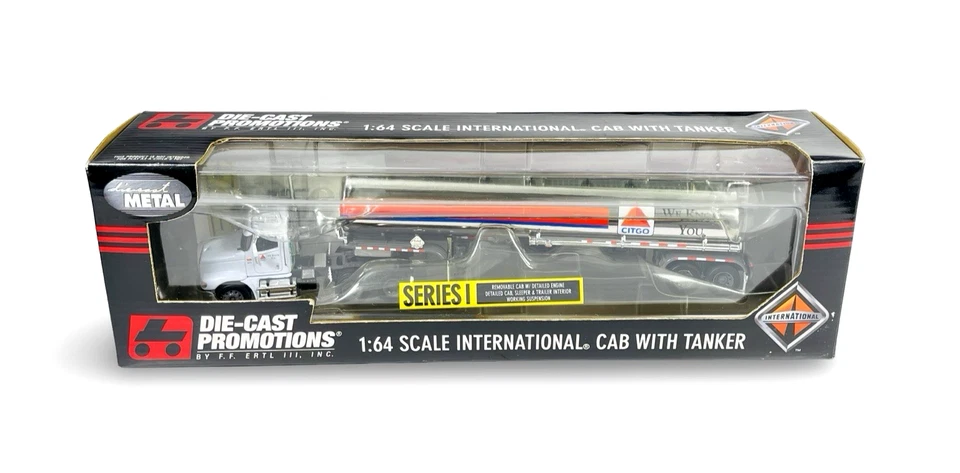 #30074 DCP CITGO cabina internacional con Heil Tanker ~ 2001 fundido a presión 1:64 en caja original Foto 1 de 4