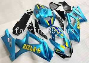 Kit de carenado de molde de inyección ABS azul amarillo apto para GSXR1000 2007 2008 - Imagen 1 de 8
