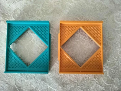 Vintage Lego Scala #3117 #3149 Replacement Parts, Side Panel Lot of Two - Image 1 of 4