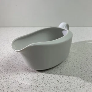 Vintage Silhouette Duet MSI Japan Gravy Boat Modern Style White Porcelain China - Picture 1 of 5