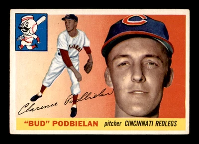 1955 TOPPS #153 "BUD" PODBIELAN ~ (EX) HIGH #~ GFCC - Image 1 of 3