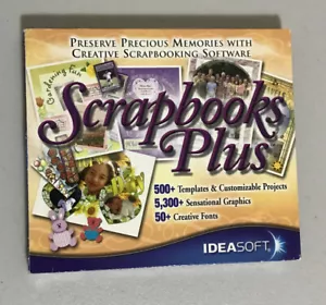 ‘Scrapbooks Plus’ CD by Idea soft Dated 2004 - Picture 1 of 2