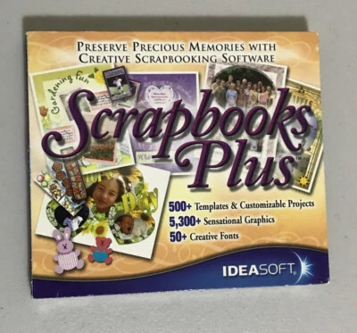 CD 'Scrapbooks Plus' de Idea Soft con fecha 2004 Foto 1 de 2