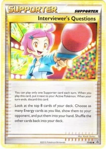Interviewer's Questions - 77/95 - Uncommon x1 - Moderately Played - HS Unleashed - Picture 1 of 1