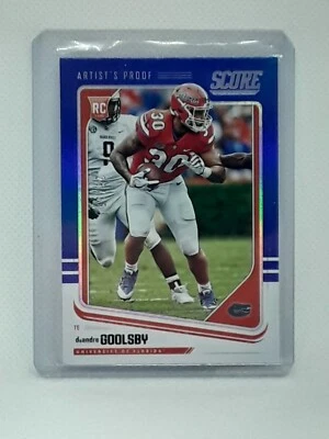 DeAndre Goolsby 2018 Score Blue Artist's Proof - RC (26/35) - Florida Gators - Image 1 of 2