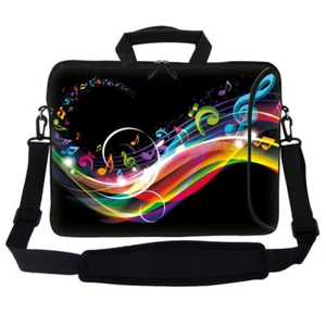 Bolso de neopreno de 17,3"" 17"" funda con correa de bolsillo para el hombro 2704 - Imagen 1 de 3