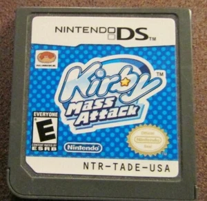 NINTENDO DS GAME KIRBY MASS ATTACK Tested & Works - Picture 1 of 2