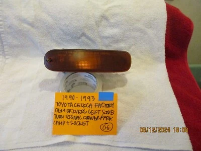 1990-1993 TOYOTA CELICA FACTORY OEM DRIVERS TURN SIGNAL PARK LAMP FREE SHIPPING - Image 1 of 4