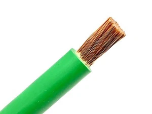 25 FT GREEN 6 Gauge AWG Welding Lead Battery Cable Copper Wire MADE IN USA - Picture 1 of 1