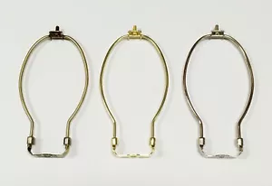Lampenteile-Lampe HARP 8-1/2" Schwerlast mit Sattel 3 Ausführungen: AB, PB und PN (1 Stück) - Bild 1 von 4