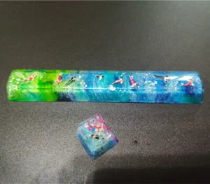 Pond Landscape Handmade Keycap 6.25X 1X Resin Keycap New For Cherry MX Keyboard - Picture 1 of 9