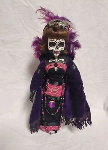 Sugar Skull Day Of The Dead Hand Painted 16" Doll - Picture 1 of 8