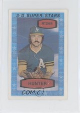 1975 Kellogg's 3-D Super Stars Catfish Hunter Jim (New York Yankees) #44.2 HOF