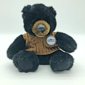 Phoenix Open FBR Plush Black Bear CMC Golf 2008 6" Stuffed Animal Button Cute - Picture 1 of 9