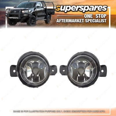 Pair of Right & Left Side Fog Light for Renault Clio X65 12/2001 - 2008 - image 1 of 2
