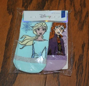 NEW Disney Frozen Anna Elsa Size Small Ages 2-4 Grip Socks - Picture 1 of 1