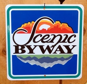 Letrero de ruta de carretera escénica de Utah - Imagen 1 de 1