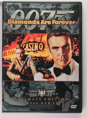 Diamonds Are Forever (Ultimate Edition, DVD, 1971) James Bond 007 - image 1 of 2