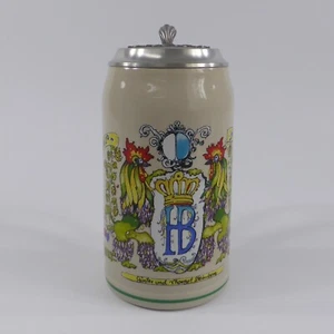 Oktoberfest München Hofbräuhaus Bierkrug Brauereikrug 1989 Rupert Stöckl - Picture 1 of 12
