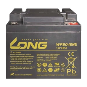 12V 50Ah LONG WP50-12NE Akku AGM GEL Blei Batterie Bleiakku Bleigel 45 55 60Ah - Bild 1 von 5