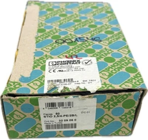 50x Phoenix Contact Installationsschutzleiterklemme STIO 2,5/4-PE/2B/L 3209060 - Bild 1 von 1