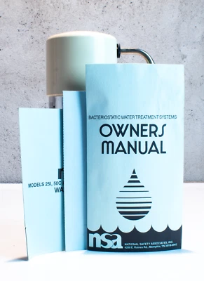 Filtro de tratamiento de agua bacteriostático NSA 50C NSA50C usado en caja Foto 1 de 4