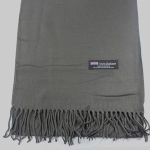 Men Women 100% CASHMERE Scarf Warm PLAIN solid Wool SCOTLAND Winter Scarves - Picture 1 of 80