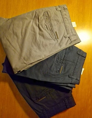 3 pantalone ZARA uomo, blu, grigio, nero, 38 (slim) - Imagen 1 de 4