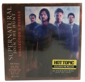 Supernatural Join the Hunt Season 10 Collector's Puzzle 550-Pieces Hot Topic - Picture 1 of 3