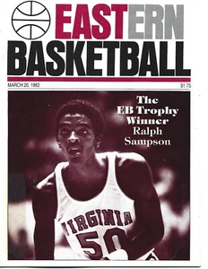 REVISTA DE BALONCESTO ORIENTAL DE MARZO DE 1982 VIRGINIA RALPH SAMPSON SESGO DE ESCUELA SECUNDARIA - Imagen 1 de 1