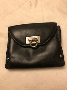 salvatore ferragamo Purse, Black Leather - Picture 1 of 8